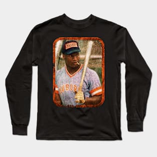 Bo Jackson in Auburn Tigers baseball vintage Long Sleeve T-Shirt